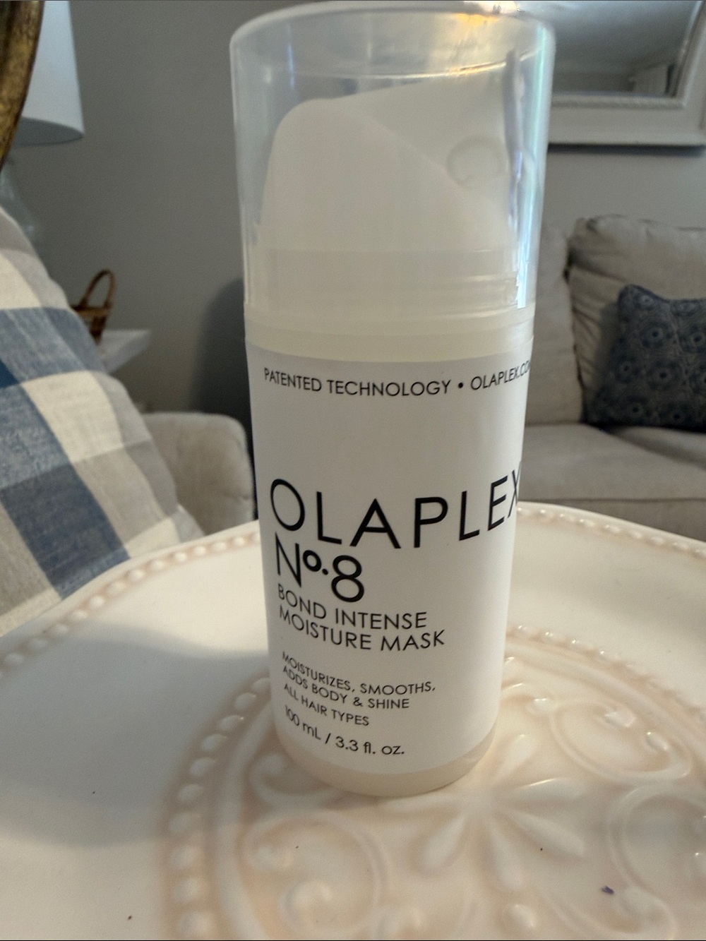 OLAPLEX No.8 Bond Intense Moisture Mask — White